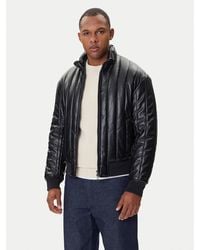 ARMANI EXCHANGE - Jacke Aus Kunstleder Xm001124 Af16647 Uc001 Regular Fit - Lyst