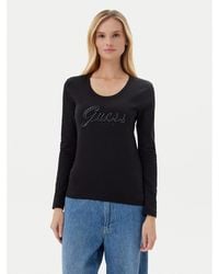 Guess - Bluse W5Yi26 J1314 Slim Fit - Lyst