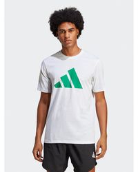 adidas - Technisches T-Shirt Essentials Feelready Logo Ic1219 Weiß Regular Fit - Lyst