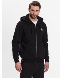 Alpha Industries - Sweatshirt Basic Zip 118342 Regular Fit - Lyst