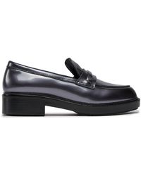 Calvin Klein - Slipper rubber sole loafer w/hw - pearl hw0hw02002 petrol 01q - Lyst
