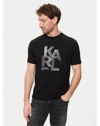 Karl Lagerfeld - T-Shirt 755037 542221 Regular Fit - Lyst