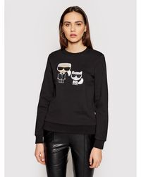 Karl Lagerfeld - Sweatshirt Ikonik&Choupette 210W1821 Regular Fit - Lyst