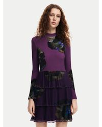 Desigual - Kleid Für Den Alltag Pansee Lacroix 24Wwvk34 Regular Fit - Lyst