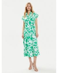 Joseph Ribkoff - Sommerkleid 242030 Grün Regular Fit - Lyst