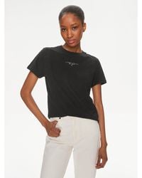 Tommy Hilfiger - T-Shirt Essential Logo Dw0Dw17828 Regular Fit - Lyst