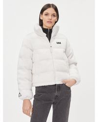 Helly Hansen - Winterjacke Yu Teddy Pile 54065 Weiß Regular Fit - Lyst