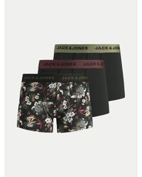 Jack & Jones - 3Er-Set Boxershorts Flower 12194284 - Lyst