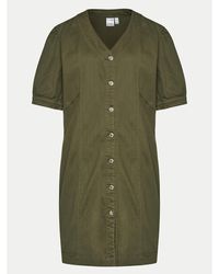 Vero Moda - Kleid Für Den Alltag Wild Gena 10302450 Regular Fit - Lyst