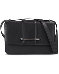 Calvin Klein - Handtasche bar hardware shoulder bag k60k611045 ck black bax - Lyst