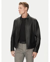 BOSS - Lederjacke H-Mansell3 50532475 Regular Fit - Lyst