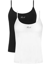 KARL LAGERFELD - Top-Set B1W47021 Slim Fit - Lyst