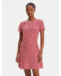 Tommy Hilfiger - Kleid Für Den Alltag Dw0Dw21120 Regular Fit - Lyst