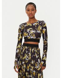 Versace Jeans Couture - Bluse 78Hah218 Slim Fit - Lyst