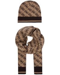 Guess - Set Schal Und Mütze Gfboxm P6102 - Lyst