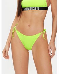 Calvin Klein - Bikini-Unterteil Kw0Kw02508 Grün - Lyst