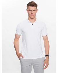 Guess - Polohemd M3Yp35 Kbs60 Weiß Slim Fit - Lyst