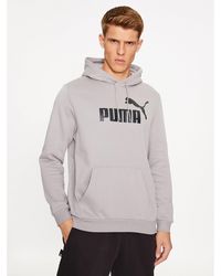 PUMA - Sweatshirt Ess Big Logo 586687 Regular Fit - Lyst