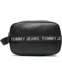Tommy Hilfiger - Kosmetiktasche Tjm Essential Leather Washbag Am0Am11425 - Lyst