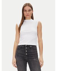 Calvin Klein - Top Liquid Touch Top K20K208422 Slim Fit - Lyst