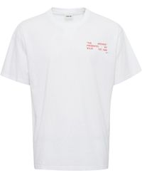 Solid - T-Shirt 21107521 Weiß Regular Fit - Lyst