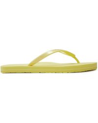 Calvin Klein - Zehentrenner flip flop deboss logo met hw0hw02043 tender yellow zcw - Lyst