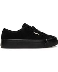 Calvin Klein - Sneakers Vulc Flatf Lace Up Sue/Wl Ck Yw0Yw02000 - Lyst