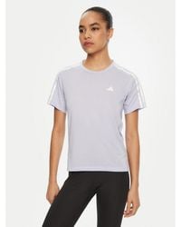adidas - Technisches T-Shirt Own The Run 3-Stripes Jd2276 Regular Fit - Lyst