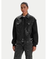 KARL LAGERFELD - Jacke Aus Kunstleder B1W15027 Regular Fit - Lyst