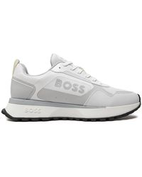 BOSS - Sneakers jonah runn merb 50517300 white 100 - Lyst