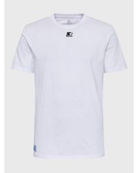 Starter - T-Shirt Smn-316-122 Weiß Regular Fit - Lyst
