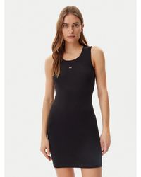 Tommy Hilfiger - Kleid Für Den Alltag Essential Dw0Dw20674 Slim Fit - Lyst