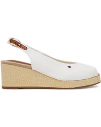 Tommy Hilfiger - Espadrilles Flag Mid Wedge Espad Slingback Fw0Fw08595 - Lyst