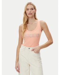 Guess - Top W5Gp29 Ka0H1 Regular Fit - Lyst