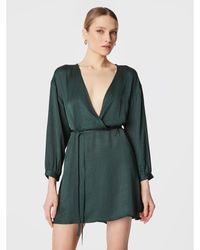 American Vintage - Kleid Für Den Alltag Widland Wid14Gh22 Grün Regular Fit - Lyst