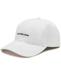 Calvin Klein - Cap Inst Embro K50K512144 Weiß - Lyst