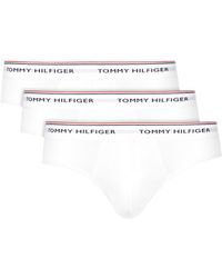 Tommy Hilfiger - 3Er-Set Slips 3P Brief 1U87903766 Weiß - Lyst