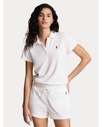 Polo Ralph Lauren - Polohemd 211936221001 Weiß Regular Fit - Lyst