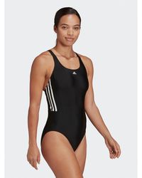 adidas - Badeanzug Mid 3-Stripes Swimsuit Ha5993 - Lyst
