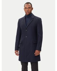 HUGO - Wollmantel Migor2541 50546528 Slim Fit - Lyst