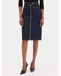 Guess - Jeansrock W6Rd0U D6881 Regular Fit - Lyst