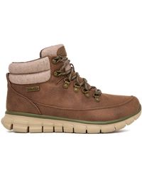 Skechers - Trekkingschuhe Synergy 167425/Brn - Lyst