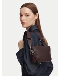 Calvin Klein - Handtasche Webbing 2X Strap Camera Bag Lv04F3656G - Lyst