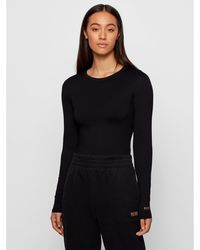 BOSS - Bluse C_Esabel_Active 50457401 Slim Fit - Lyst