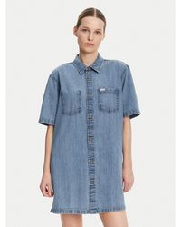 Guess - Jeanskleid W5Gk99 D5M81 Regular Fit - Lyst