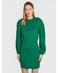 Silvian Heach - Kleid Für Den Alltag Pga22453Ve Grün Regular Fit - Lyst