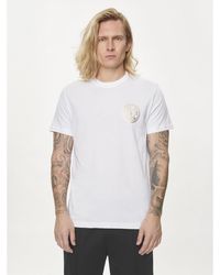 Versace - T-Shirt 76Gaht02 Weiß Regular Fit - Lyst