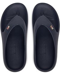 Tommy Hilfiger - Zehentrenner Th Comfort Beach Sandal Fw0Fw08522 - Lyst