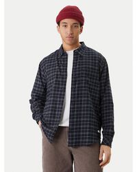 Element - Hemd Button Down Regular Flannel Elywt00183 Regular Fit - Lyst