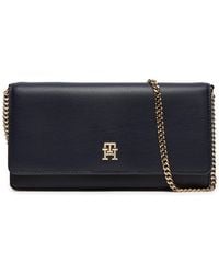 Tommy Hilfiger - Handtasche Th Refined Chain Crossover Aw0Aw16109 - Lyst